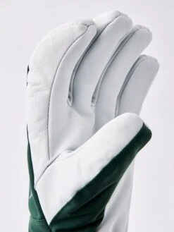 Hestra Army Leather Heli Ski Gloves - 5 Finger -Ecoski Sale Shop ECOS HES 07 HEL 5FIN IMG 2