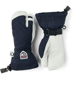 Hestra Army Leather Heli Ski Jr 3-finger Gloves