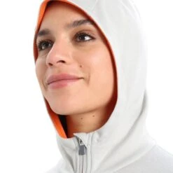 Icebreaker Quantum III Long Sleeved Zip Hood -Ecoski Sale Shop ECOS ICE 14 QUA HOO W IMG 5