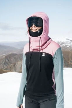 Mons Royale Decade Wool Fleece Hood -Ecoski Sale Shop ECOS MON 06 DWF M img 3