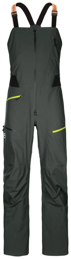 Ortovox 3L Deep Shell Bib Pants 14 Ortovox 3L Deep Shell Bib Pants -Ecoski Sale Shop ECOS ORT 15 3LD BIB M green img 1