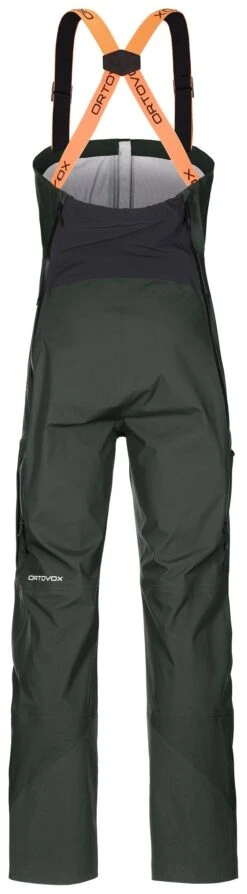 Ortovox 3L Deep Shell Bib Pants 15 Ortovox 3L Deep Shell Bib Pants -Ecoski Sale Shop ECOS ORT 15 3LD BIB M green img 2