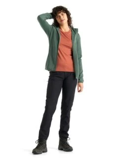 Icebreaker EleMtal Long Sleeved Zip Hood Womens -Ecoski Sale Shop fw21 women elemental ls zip hood 105068065 3 1