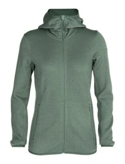 Icebreaker EleMtal Long Sleeved Zip Hood Womens -Ecoski Sale Shop fw21 women elemental ls zip hood 105068065 496 1