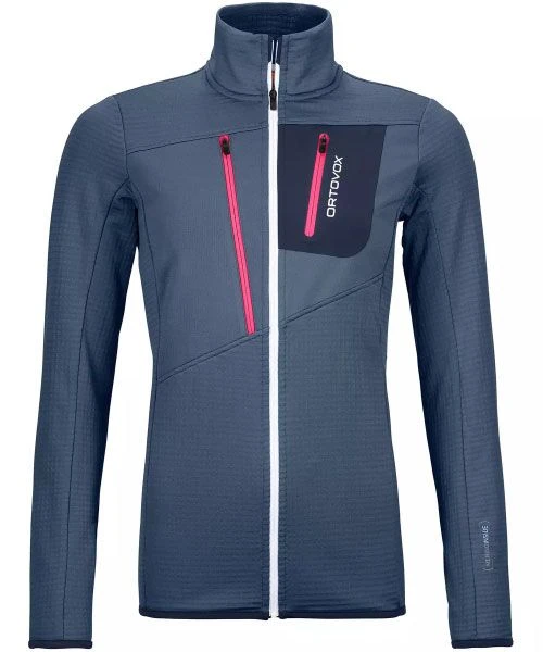 Ortovox Fleece Grid Jacket Womens 1 Ortovox Fleece Grid Jacket Womens