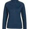 Mammut Snow Half Zip Pullover Midlayer Womens 12 Mammut Snow Half Zip Pullover Midlayer Womens -Ecoski Sale Shop snow w marine image 02