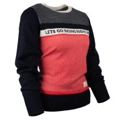 Amundsen Pinstripe Crew Womens -Ecoski Sale Shop wsw01 4 590 2